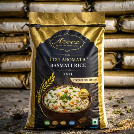 Aziz Gold XXXL 1121 Super Basmati Rice- 40KG Pack